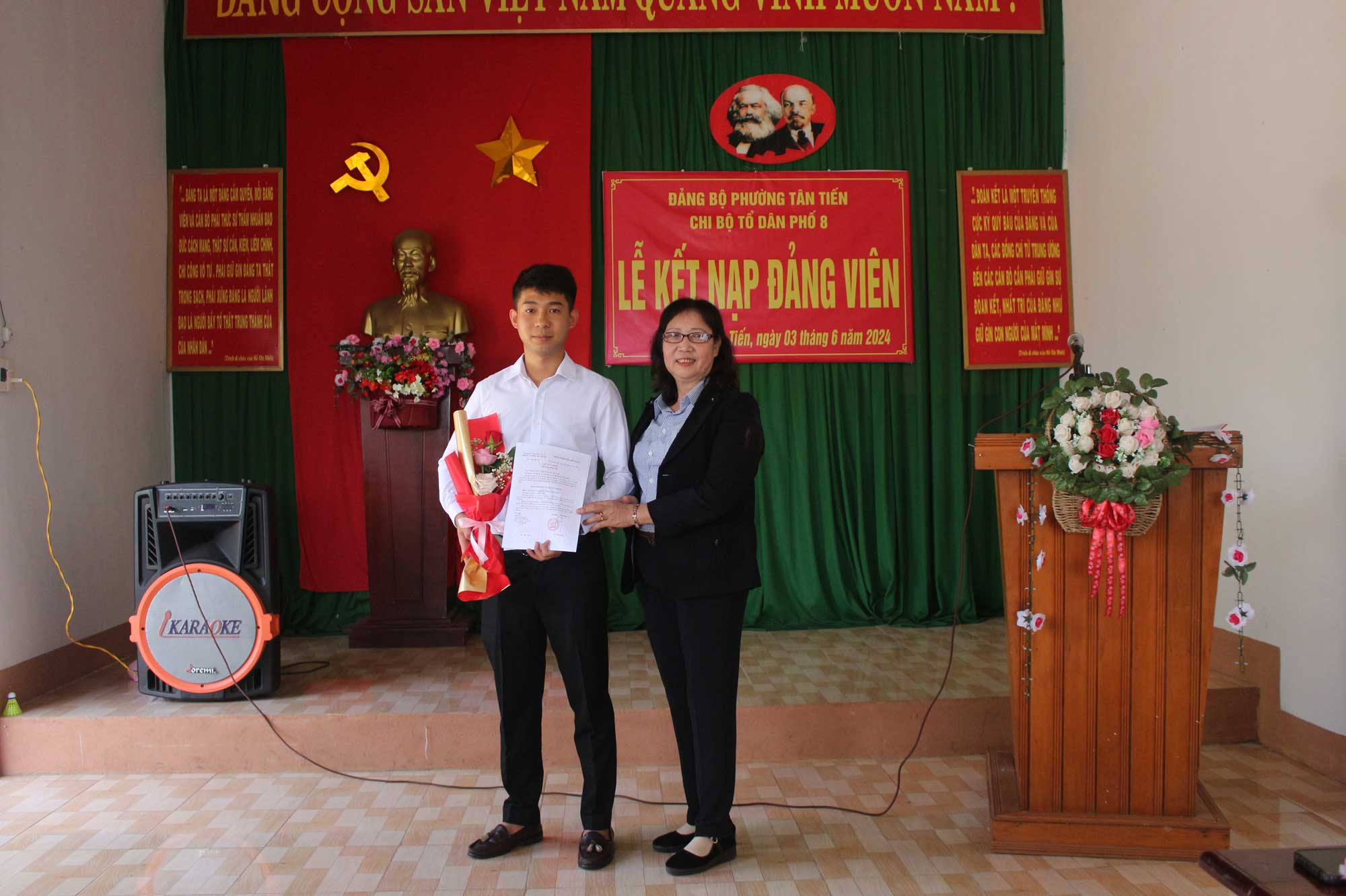5.5. KẾT NẠP ĐẢNG VIÊN TDP8